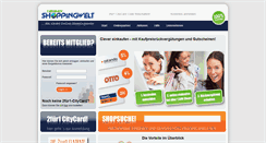Desktop Screenshot of cashback-shoppingwelt.yenomi.de